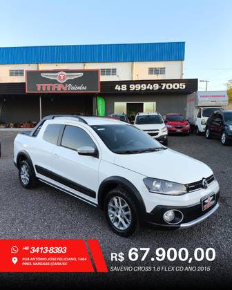 VOLKSWAGEN SAVEIRO 1.6 CROSS CD 16V FLEX 2P MANUAL VOLKSWAGEN SAVEIRO 1.6 CROSS CD 16V FLEX 2P MANUAL